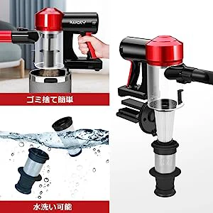 フィルターを水洗い可能